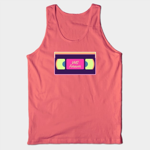 VHS Forever Tank Top by nickbeta